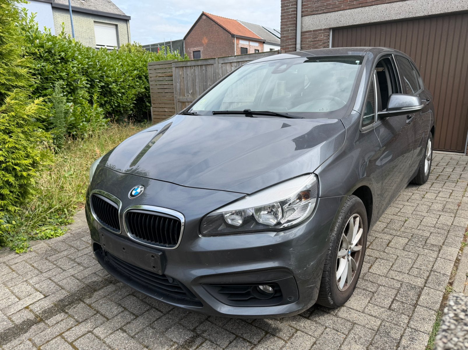 Bmw 214D / 1.5 Diesel Euro 6b / Bj 2017 / 153.000 km, 4 deurs, 2 Reeks Active Tourer, Bedrijf, Zilver of Grijs