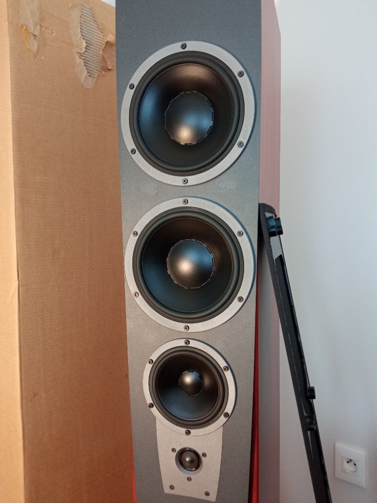 Dynaudio contour s5.4 luidsprekeruitwisseling, Ophalen, Zo goed als nieuw, 150 watt of meer, Vloerstaande luidspreker