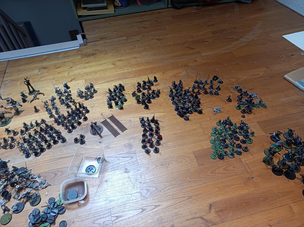 Meer als 350 Lord of the rings strategy battle game figuren, Ophalen