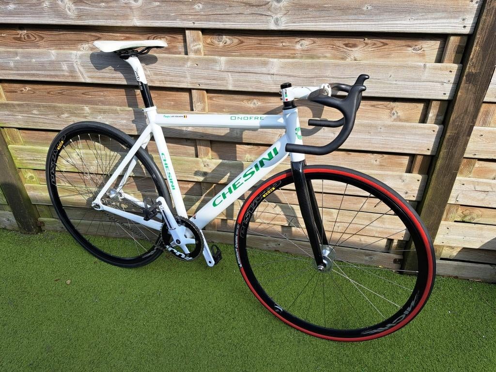 Pistefiets Chesini, Fietsen en Brommers, Aluminium, 49 tot 53 cm, Zo goed als nieuw, Ophalen