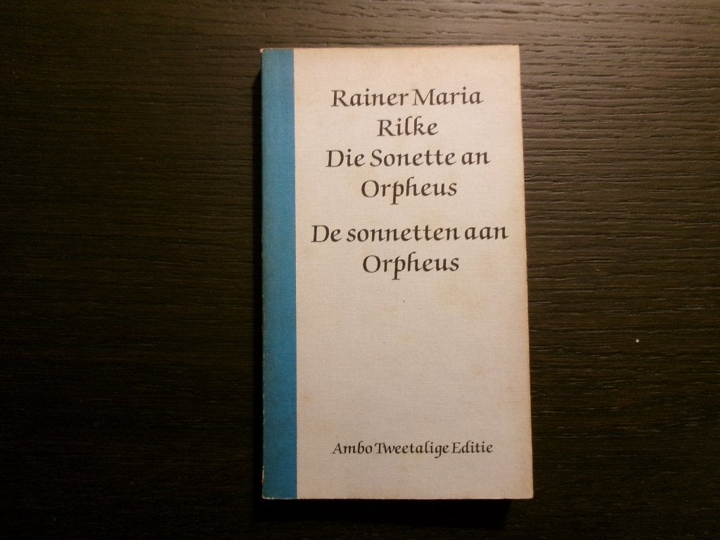 De sonnetten aan Orpheus   -Rainer Maria Rilke-, Enlèvement ou Envoi