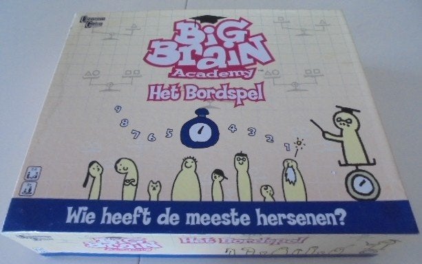BIG BRAIN ACADEMEY BORDSPEL, 1 ou 2 joueurs, Enlèvement ou Envoi, Comme neuf