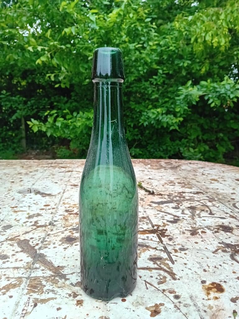 Oude vintage bierfles brouwerij Hermans Appels Dendermonde, Ophalen of Verzenden