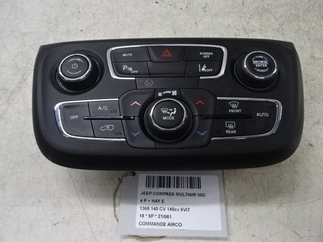 BEDIENINGSPANEEL AIRCO Jeep Compass (MP) (53246152), Gebruikt, Jeep