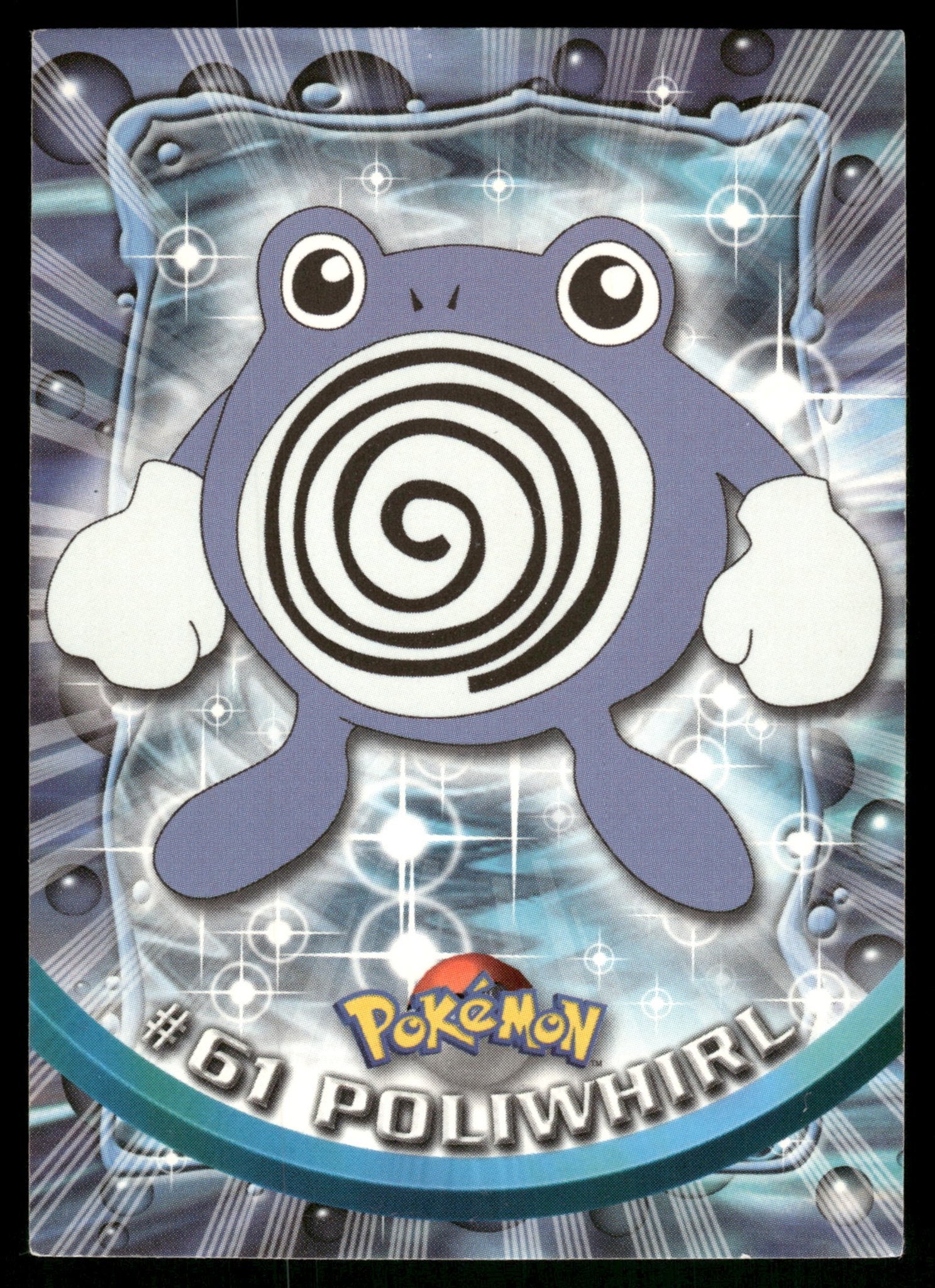Poliwhirl 61/144 - Topps Series 1 (NM), Hobby en Vrije tijd, Verzenden