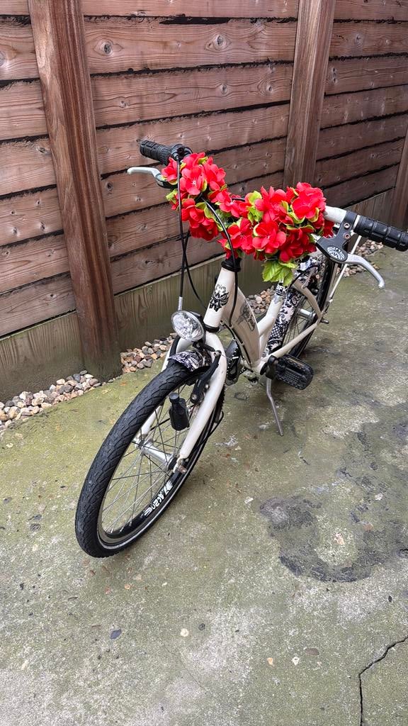 Meisjesfiets 20 inch, Fietsen en Brommers, Ophalen, Gebruikt, Versnellingen, 18 tot 20 inch