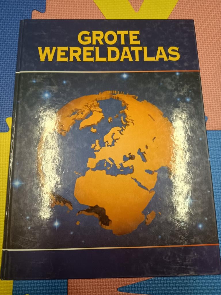 Grote wereld atlas, Boeken, Atlassen en Landkaarten, Ophalen, Wereld