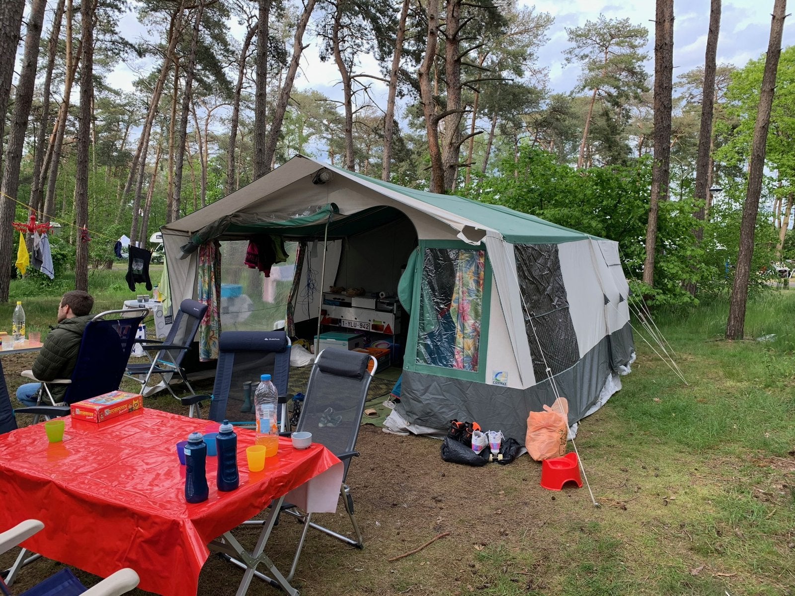 Conway vouwwagen (1995) – Instapklare oldtimer met karakter, Caravanes & Camping, Caravanes pliantes, Autres marques, jusqu'à 5