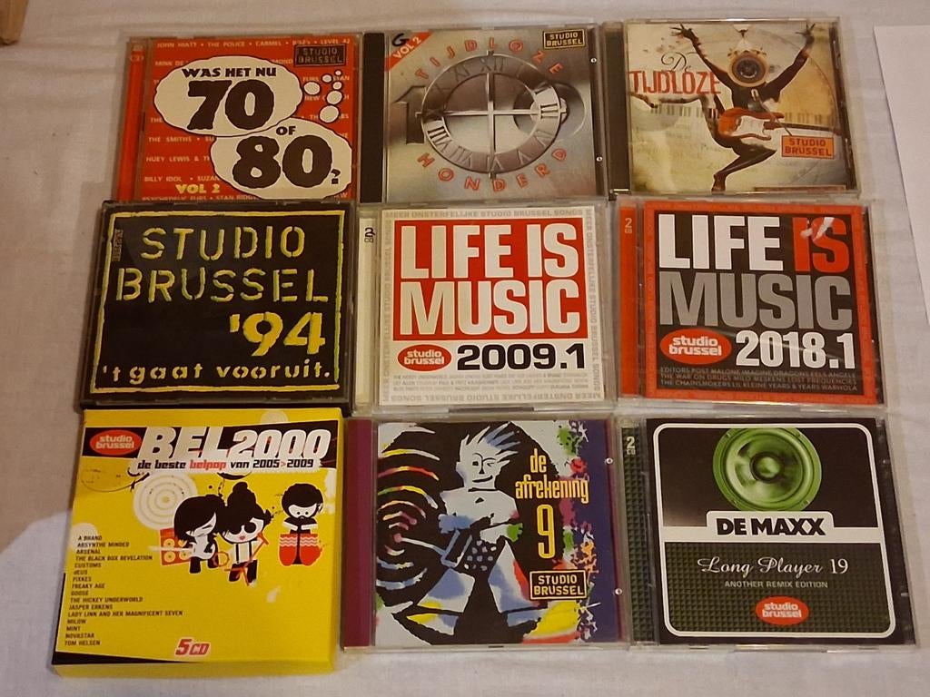 Diverse verzamel-cd's van studio brussel (uit te kiezen), Ophalen of Verzenden, Zo goed als nieuw, Rock en Metal, Boxset