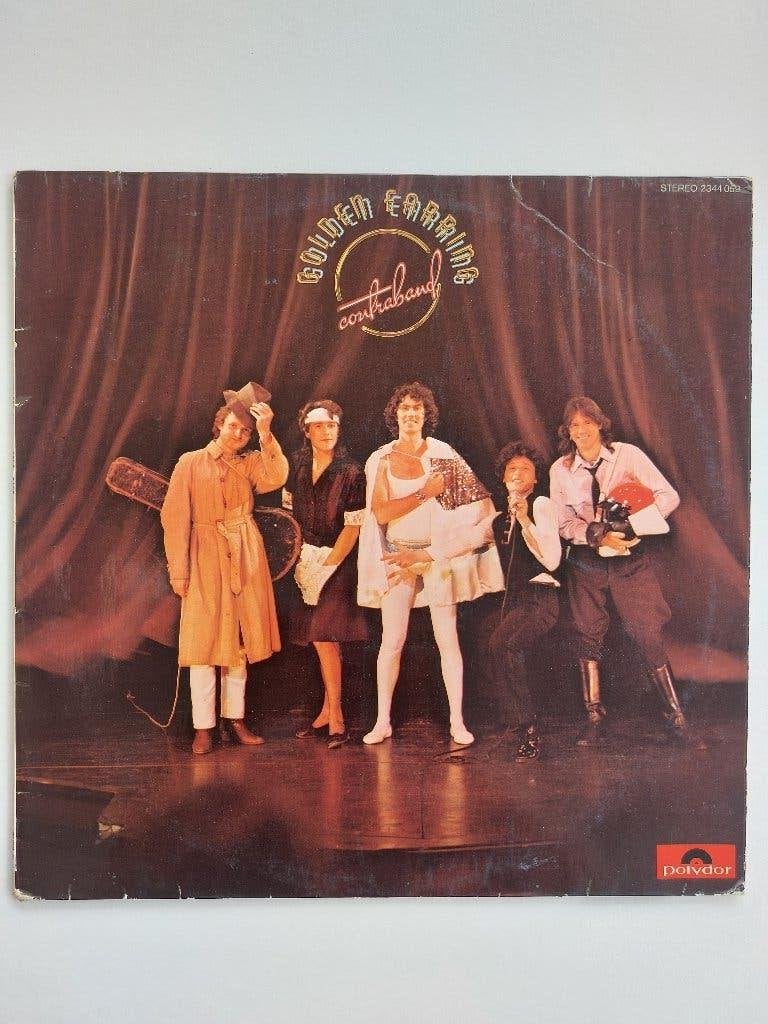 Golden Earring - Contraband (1976), LP, Gebruikt, Ophalen of Verzenden, Inclusief binnenhoes