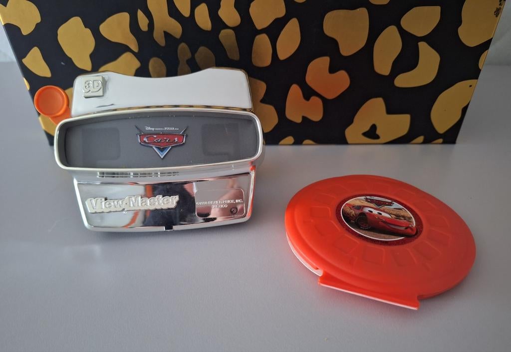 Fisher Price View Master 1998 3D kijker 3 schijfjes Cars, Kinderen en Baby's, Ophalen of Verzenden