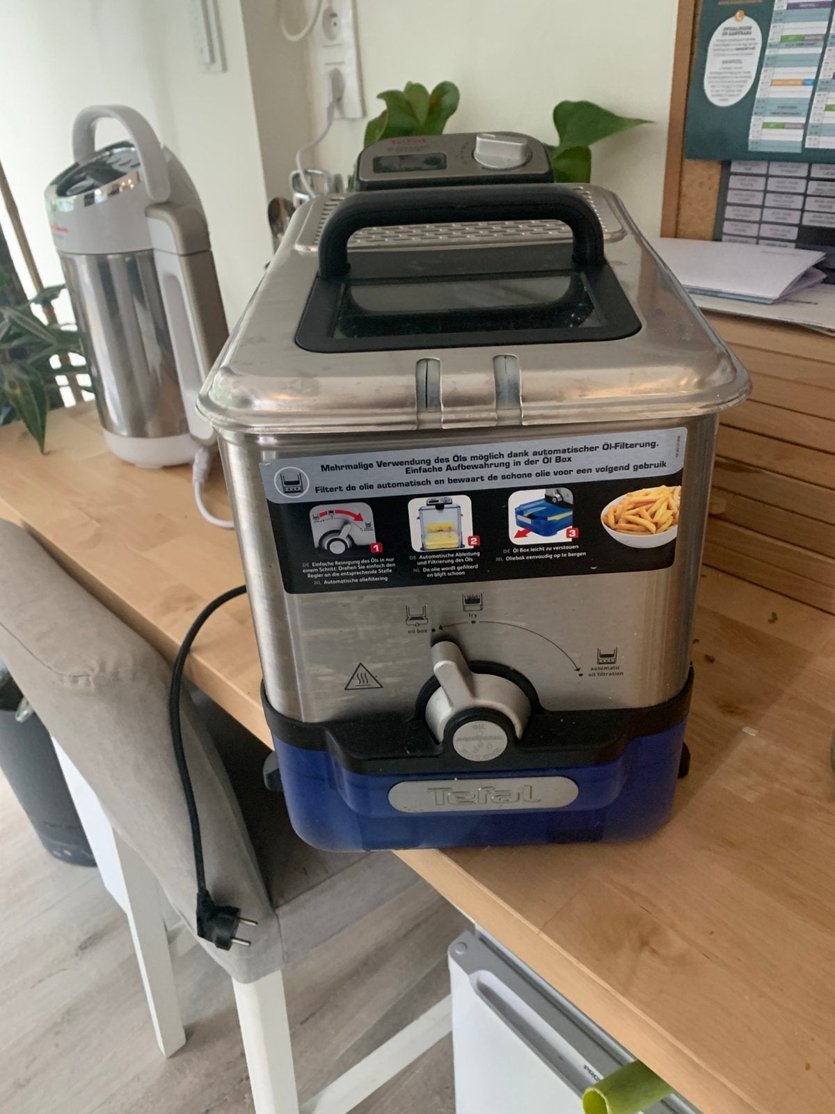 Tefal Oleoclean frituurpan, Elektronische apparatuur, Frituurpannen, Ophalen, Zo goed als nieuw