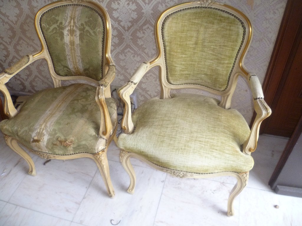 2 LOUIS XV ZETELTJES, Antiek en Kunst, Ophalen