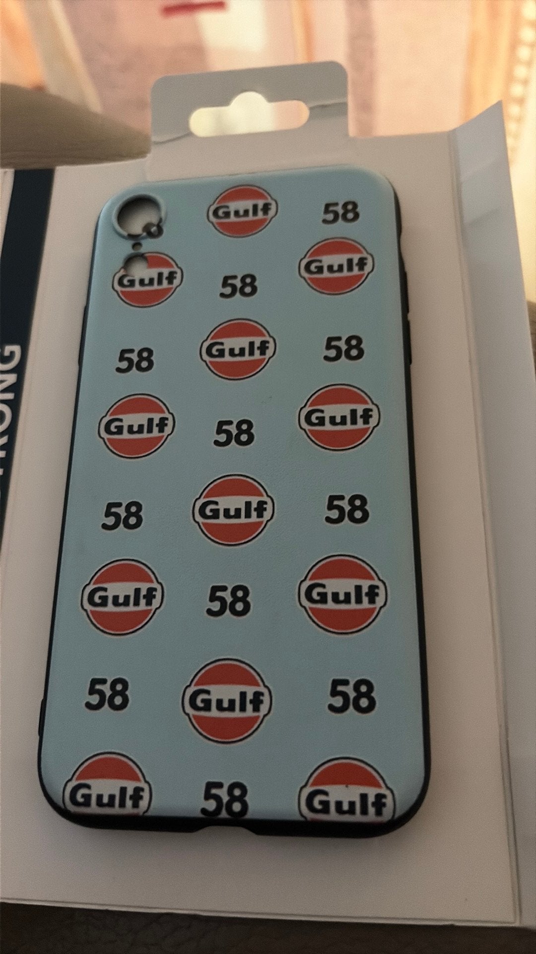 Hoesje / cover Iphone 10 - XR Gulf, Enlèvement ou Envoi, Comme neuf