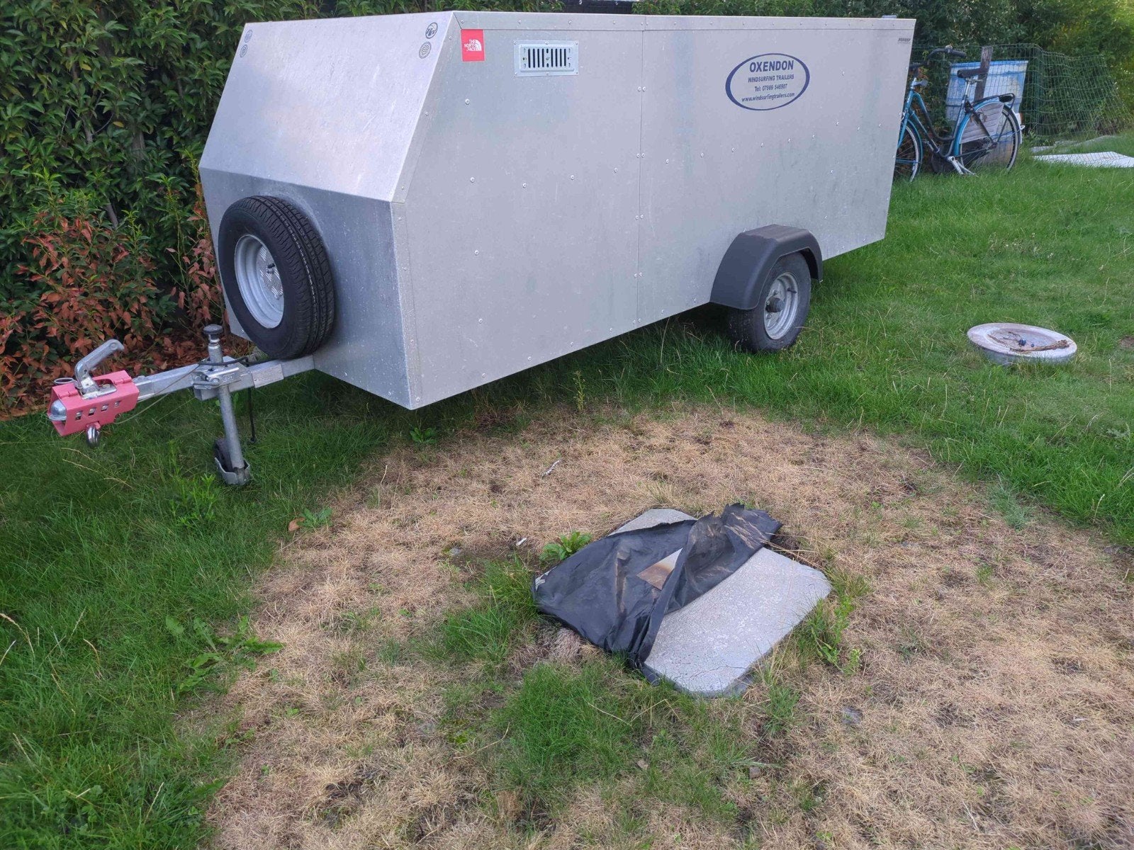 lichte aerodynamische aanhangwagen windsurfen, Enlèvement, Utilisé