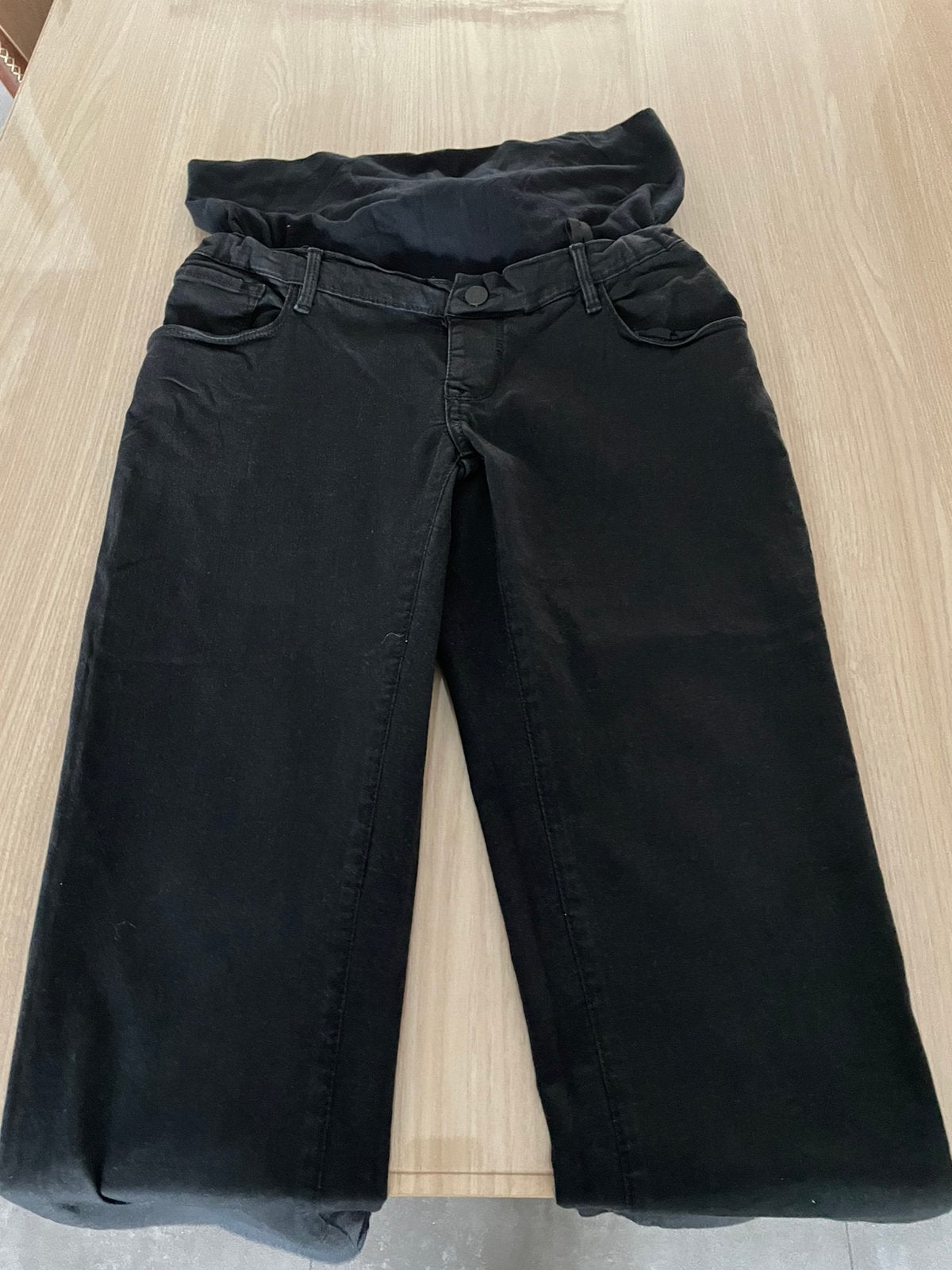 Zwangerschaps broek Noppies, Kleding | Dames, Ophalen, Zwart, Maat 42/44 (L), Zo goed als nieuw