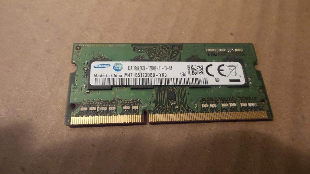 4gb Memoire ram PC portable DDR3 1600 Samsung, Informatique & Logiciels, Mémoire RAM, Enlèvement ou Envoi, DDR3, Comme neuf, Laptop