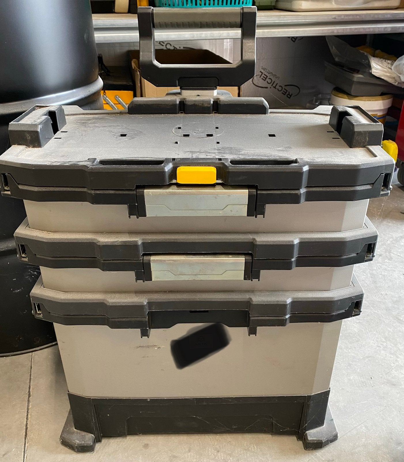 STANLEY FatMax Pro-Stack / TSTAK Gereedschapswagen 3-delig, Ophalen