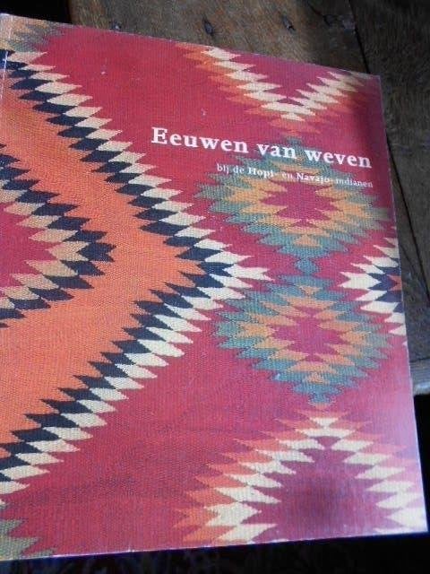 hopi navajo weefkunst, fred van oss - gelijns + 3 x textiel, Van os gelijns, Ophalen of Verzenden, Zo goed als nieuw, Overige onderwerpen
