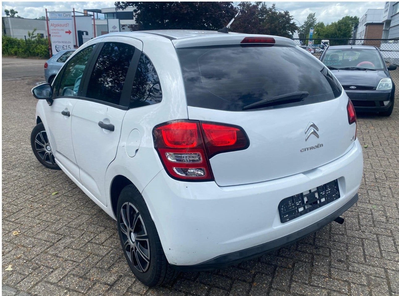 Citroen c3 met garantie en keuring, Auto's, Voorwielaandrijving, Stof, Zwart, Wit