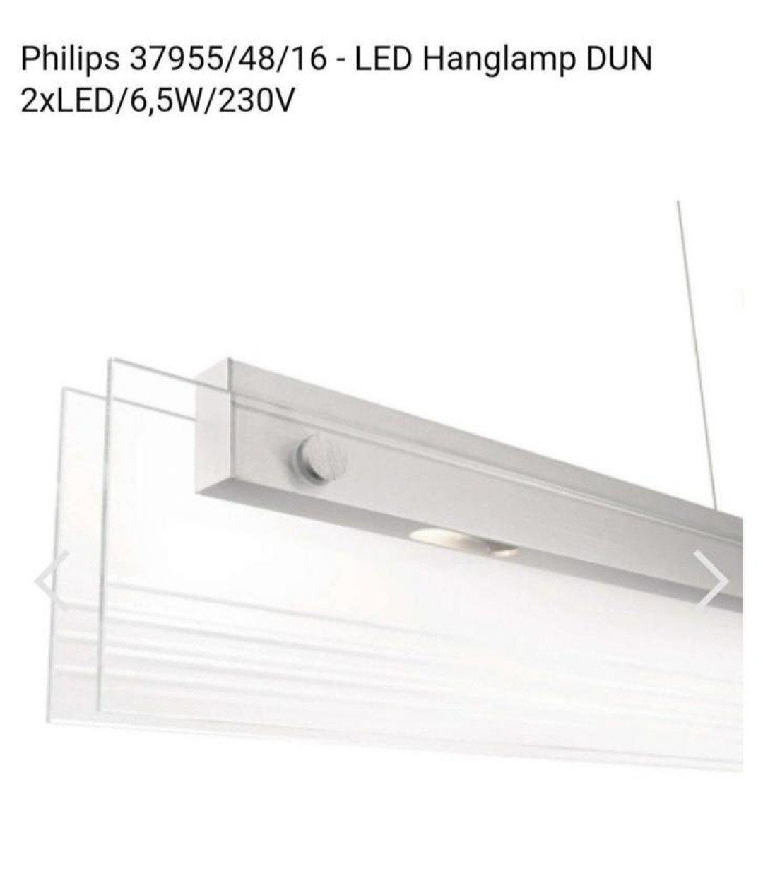 Hanglamp Philips, Ophalen, Glas