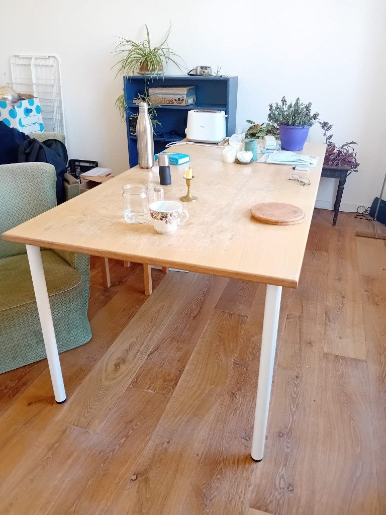 Table à manger, Cinq personnes ou plus, 150 à 200 cm, 50 à 100 cm, Enlèvement