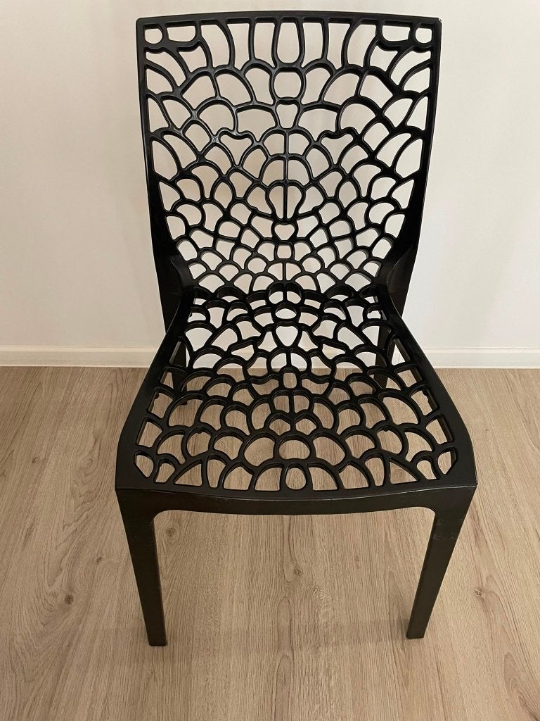 vier mooie stoelen, Comme neuf, Synthétique, Enlèvement, Quatre