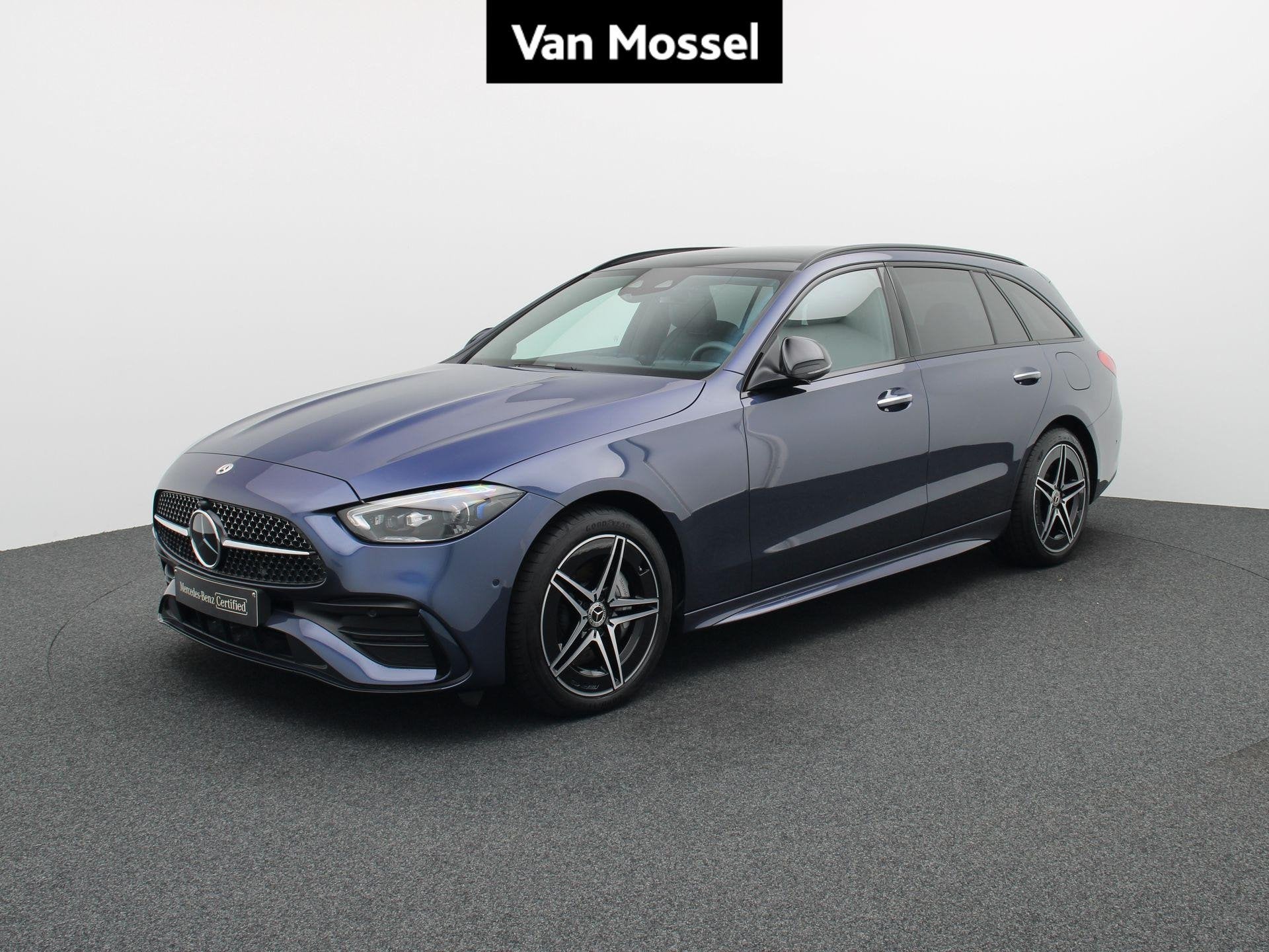 Mercedes-Benz C-Klasse 300 de 4MATIC Break AMG Line + LEDER, Autos, Mercedes-Benz, Euro 6, Entreprise, 5 portes, Automatique
