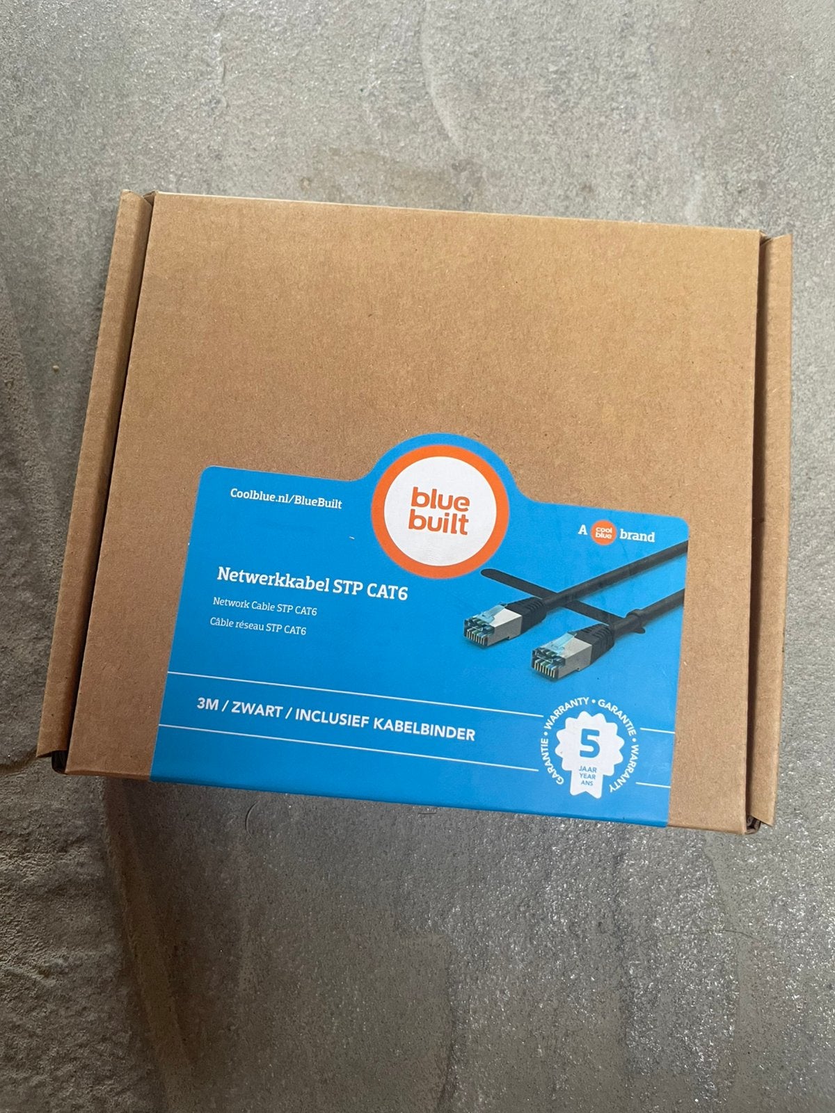 Netwerkkabel stp cat6, Computers en Software, Ophalen, Zo goed als nieuw