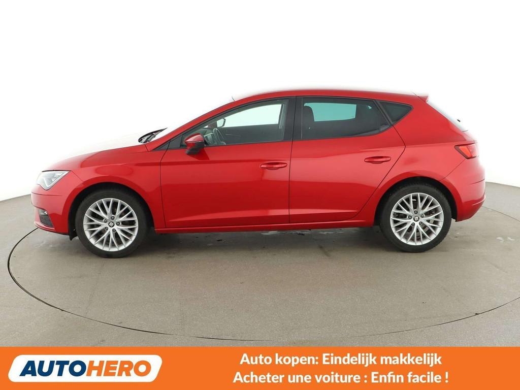 SEAT Leon 1.0 TSI Style (bj 2021), Auto's, Seat, Voorwielaandrijving, Gebruikt, Euro 6, Alcantara