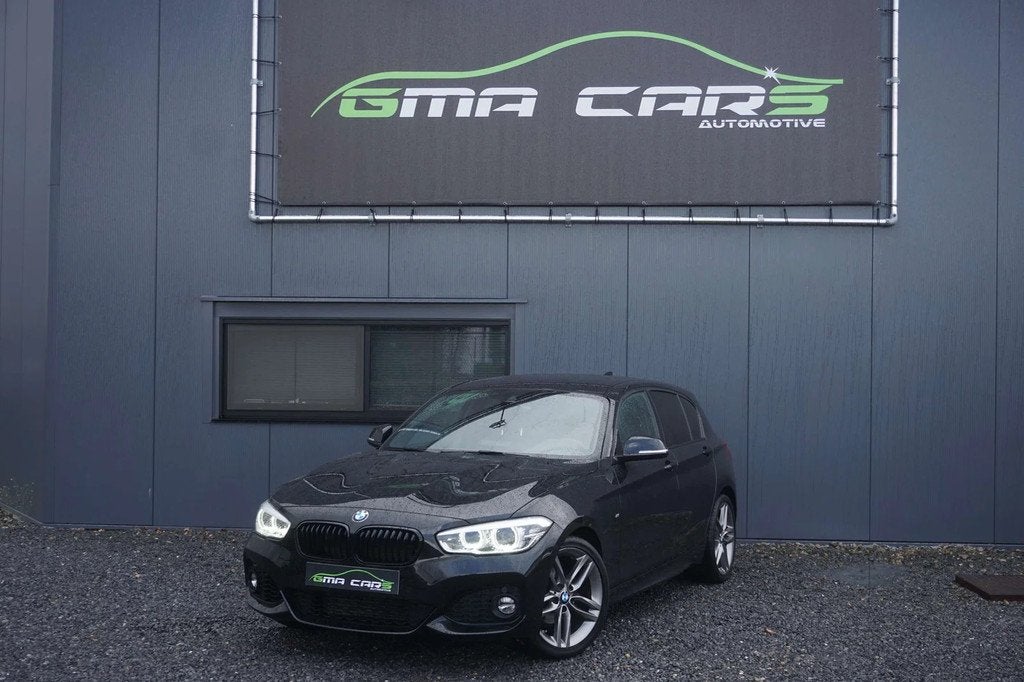 BMW 1 Serie 118 iA M Pack-Automaat-Navi-Benzine-Leder-PDC-Ga, Auto's, BMW, Bedrijf, Te koop, 1 Reeks, ABS, Airbags, Airconditioning