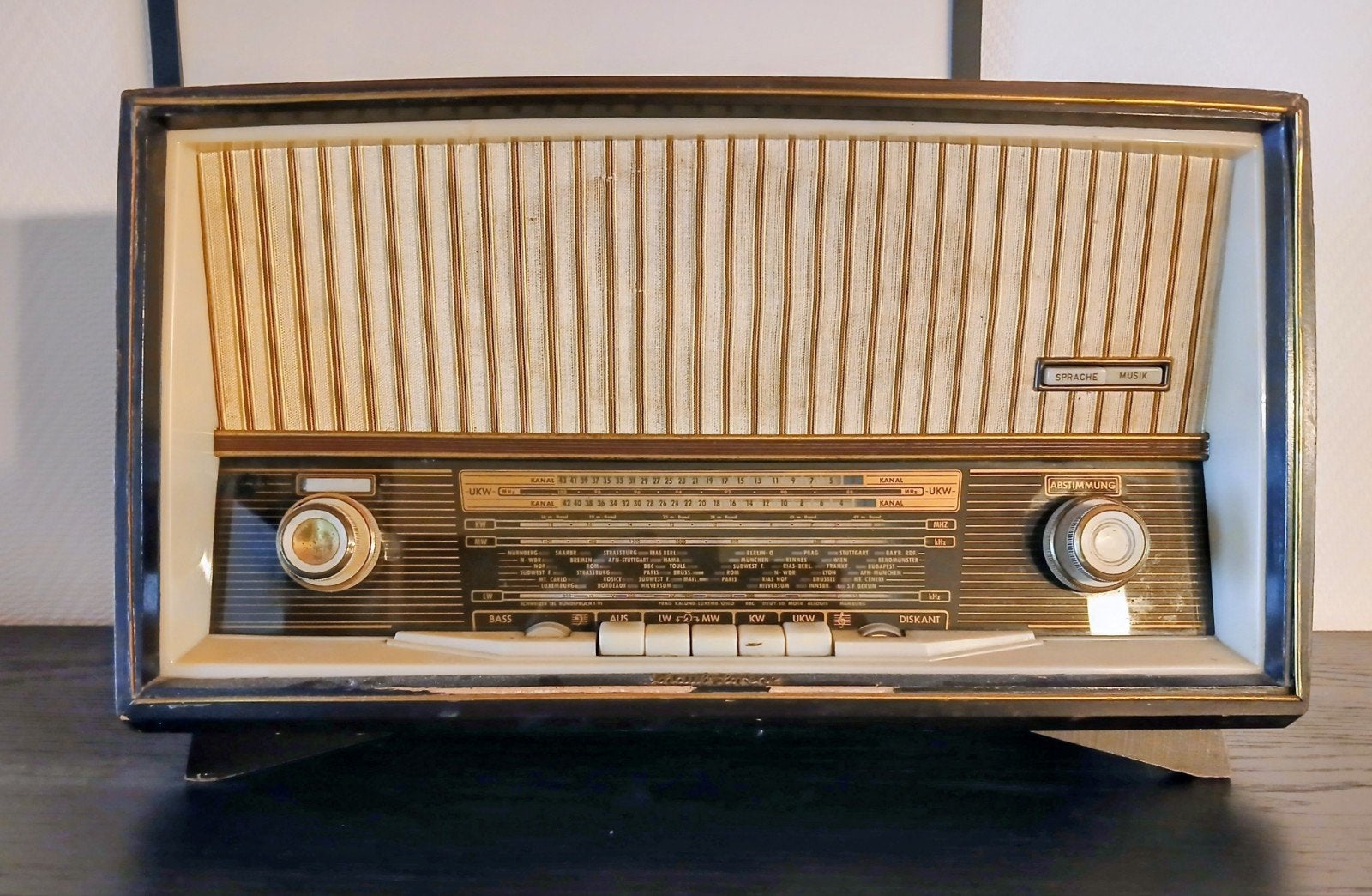 radio Schaub Lorenz golden 10, Antiek en Kunst, Ophalen of Verzenden