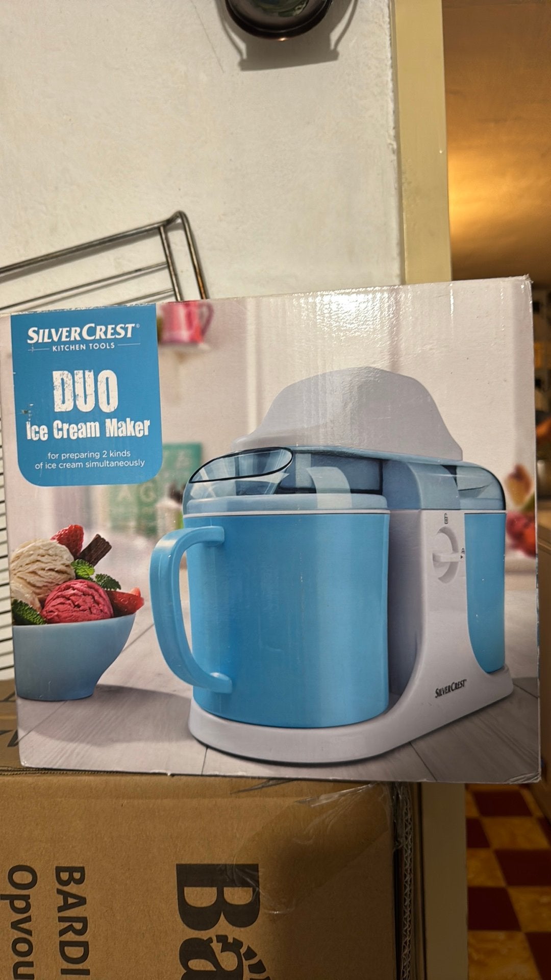 Silver crest kichten tools ice cream maker, Ophalen of Verzenden, Zo goed als nieuw
