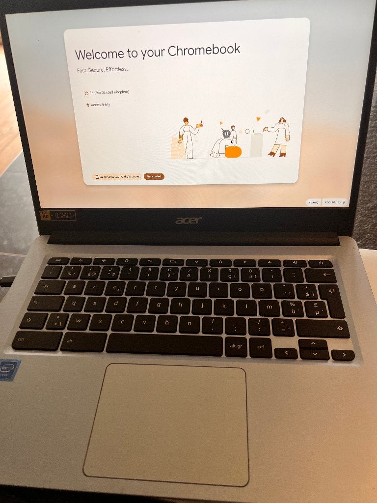 Acer Chromebook 314 - 14" Full HD - 4GB Ram - 32 GB, Computers en Software, Ophalen, 14 inch, 32 GB of minder, Azerty