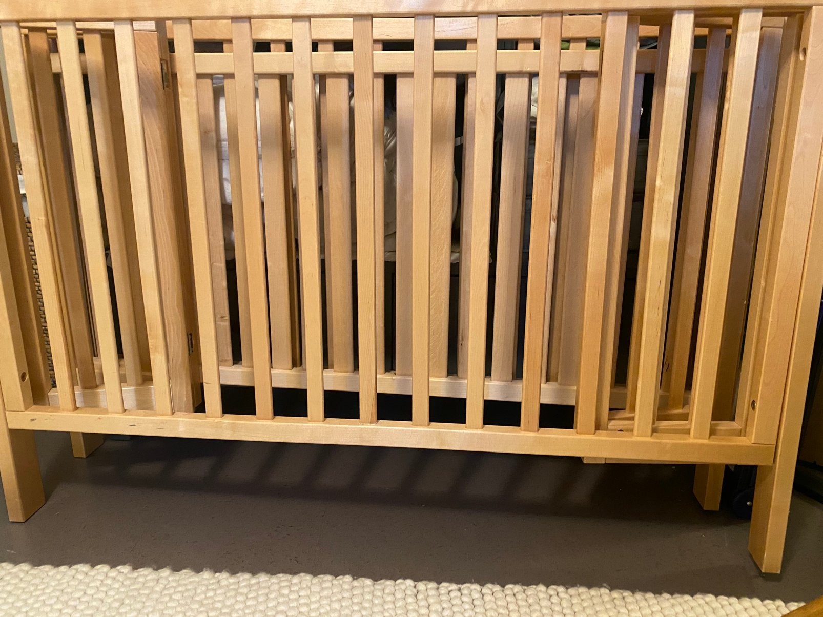Babybedje - ledikant 0-3 jaar - hout + matras + aerosleep, Ophalen, Gebruikt, Ledikant