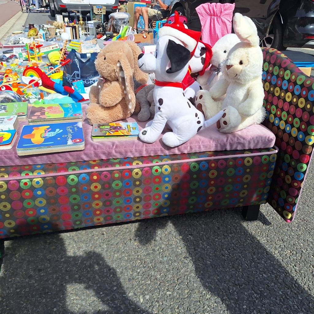 Uniek poppenbed, Ophalen