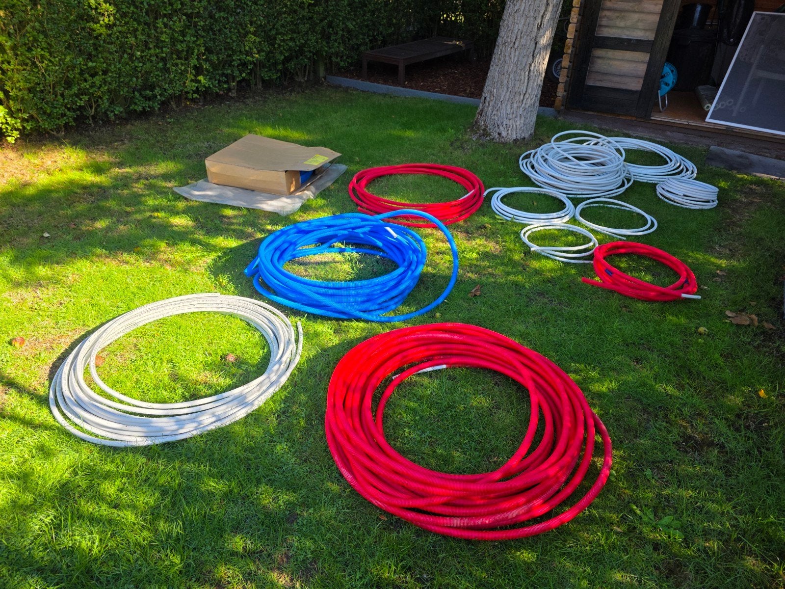 Groot lot Alpex 16mm + CV-isolatie (Tubipex, Fränkische), Ophalen, Minder dan 20 mm, 6 meter of meer, Overige typen