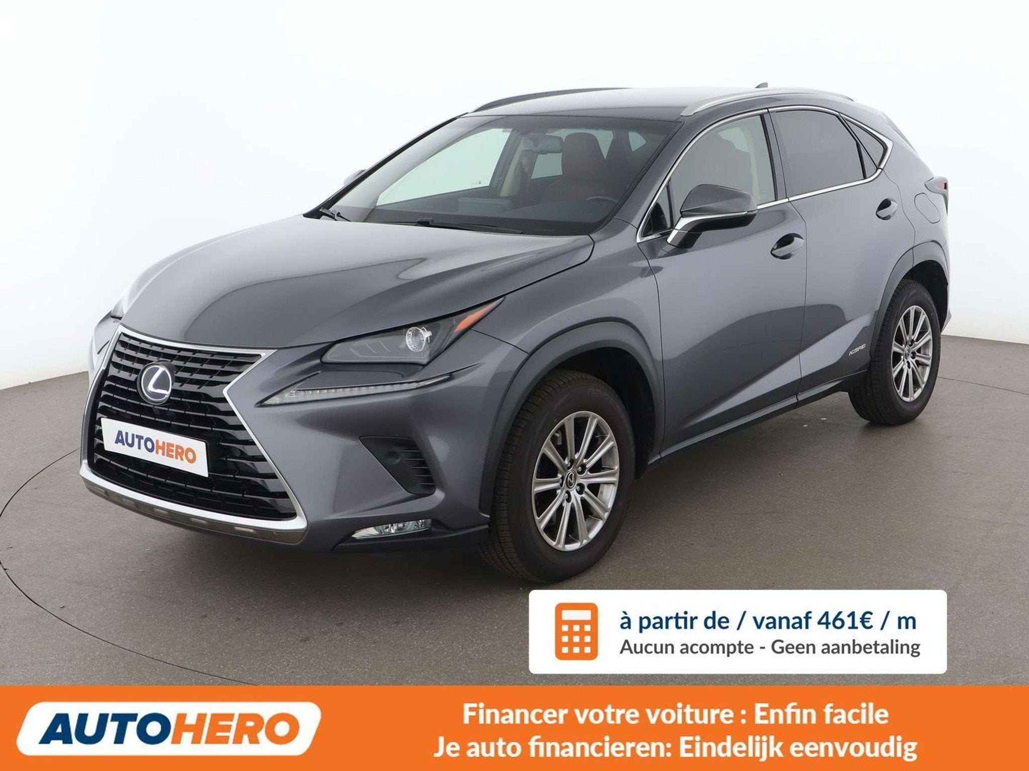 Lexus NX 300h NX 300h (année de construction 2018), Autos, Cuir, Argent ou Gris, 5 portes, 5 places