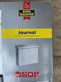 Boîte aux lettres BURG-WÄCHTER, Tuin en Terras, Brievenbussen, Ophalen, Zo goed als nieuw, Staal, Wandbrievenbus