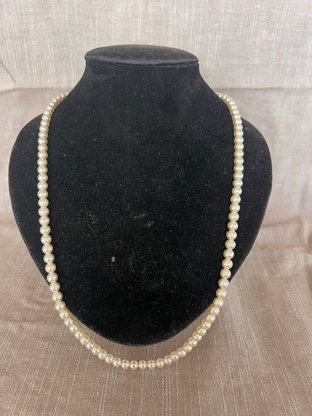 Parelsnoer, Handtassen en Accessoires, Ophalen of Verzenden, Wit