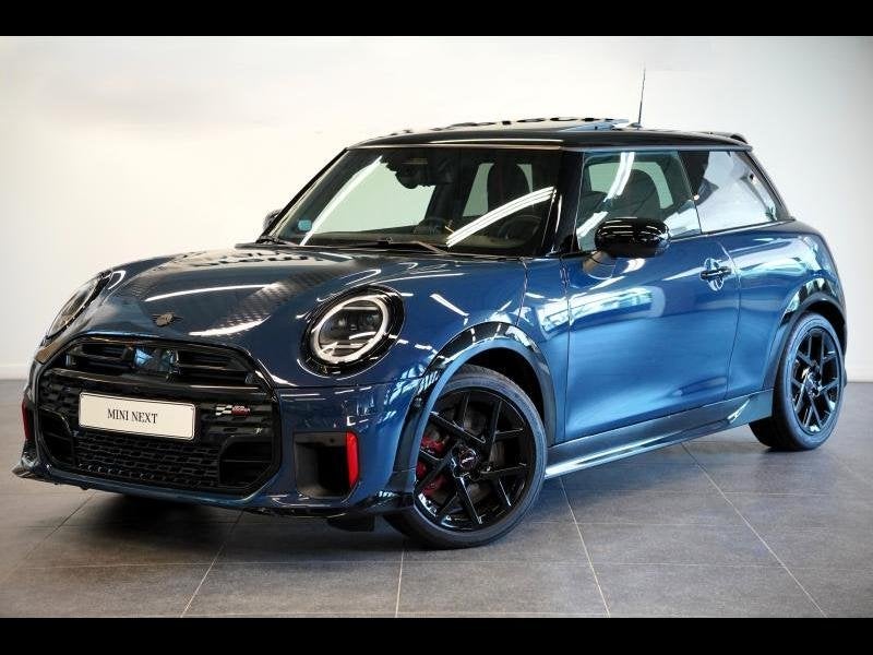 MINI John Cooper Works JCW ZETELS DRIVE ASSIST PLUS HARMANKA, 1498 cc, Blauw, Bedrijf, Berline