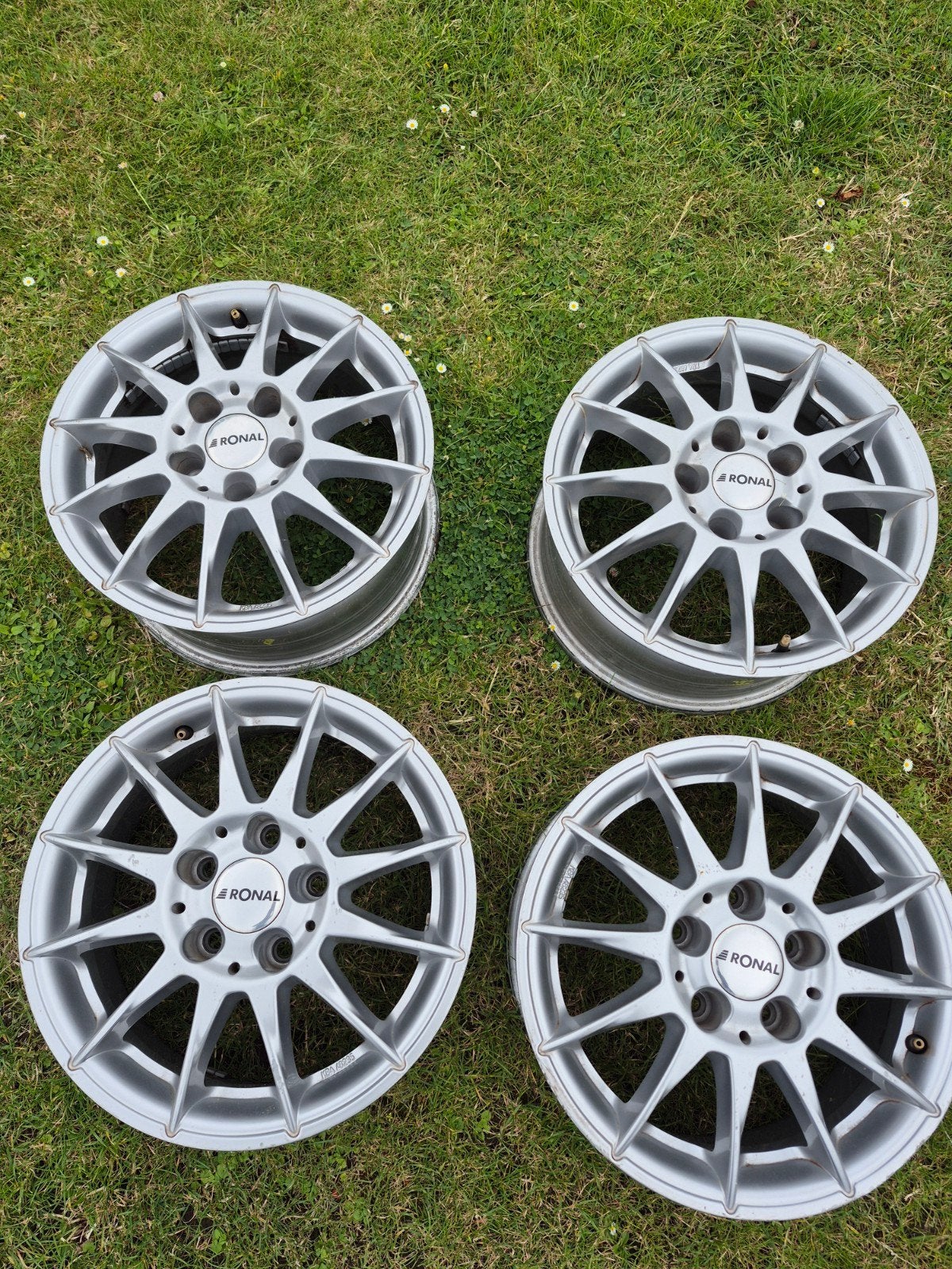 4 jantes Ronal sans pneus, Autos : Pièces & Accessoires, Pneus & Jantes, Enlèvement