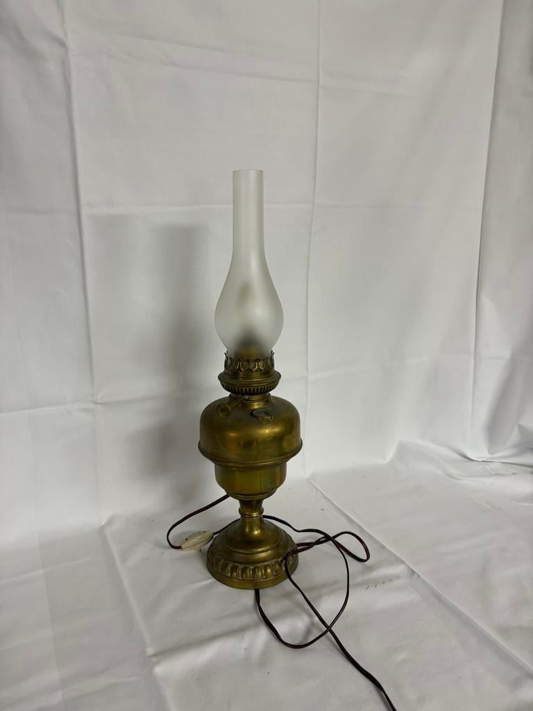 Antieke lamp, Ophalen