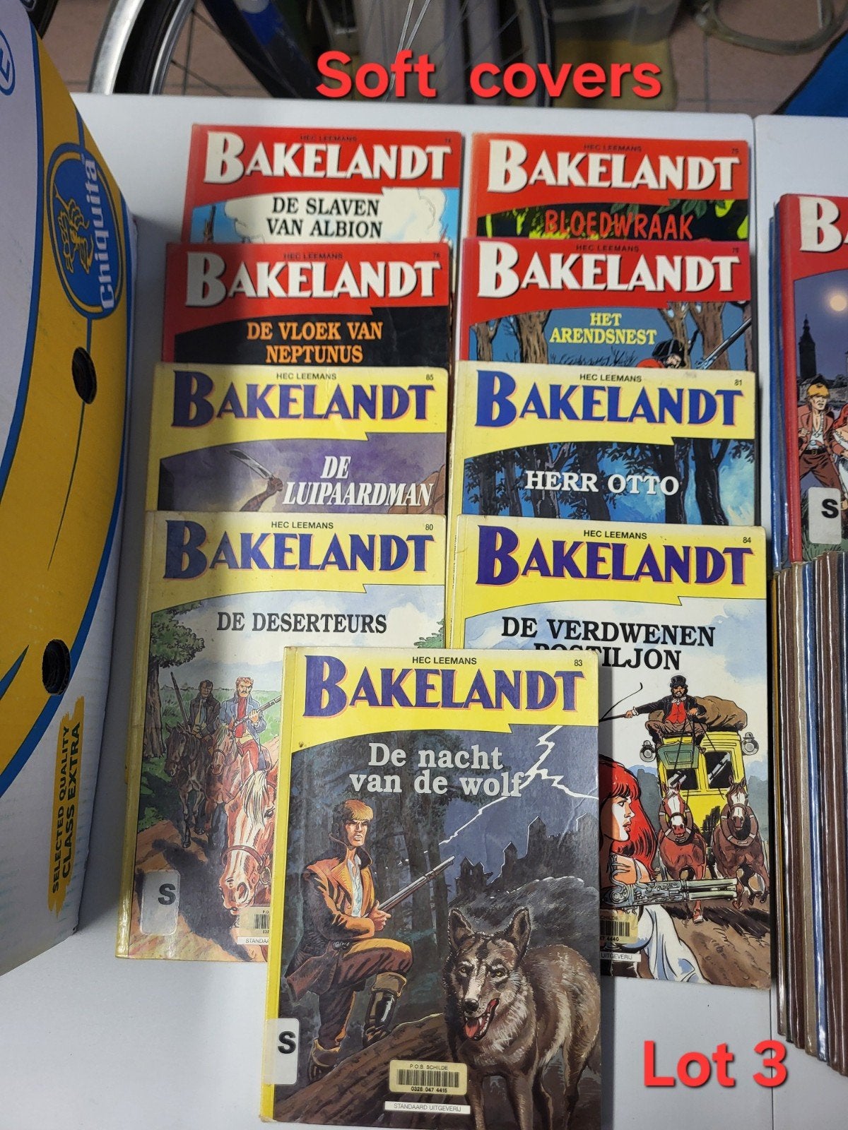 Bakelandt Strips of en hard covers, Livres, BD, Enlèvement