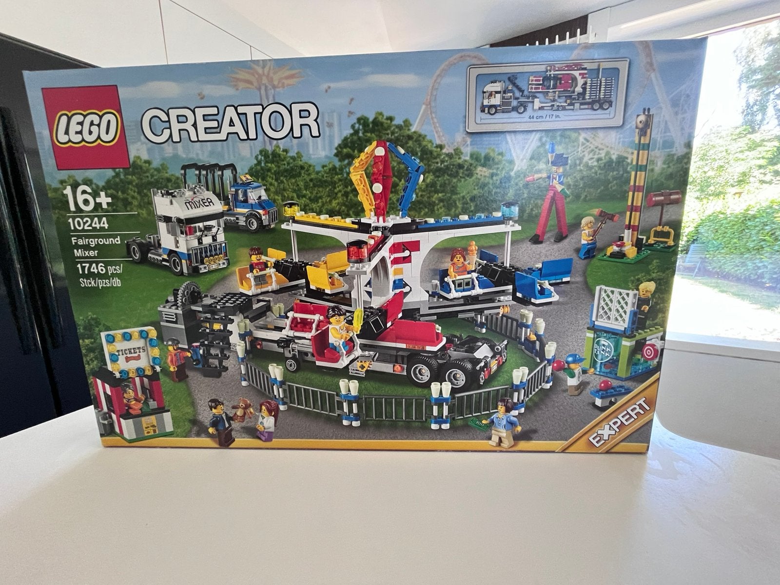 10244 Lego Creator Expert Fairground Mixer, Ophalen, Lego, Zo goed als nieuw, Compleet