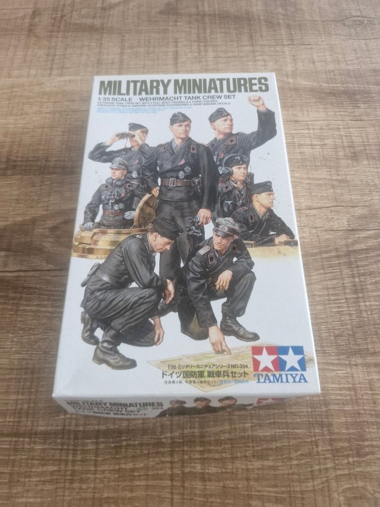 Tamiya 1/35 Wehrmacht Tank Crew Set, Enlèvement ou Envoi, Neuf, 1:35 à 1:50, Personnage ou Figurines