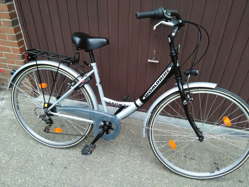 DAMESFIETS, Fietsen en Brommers, Gebruikt, Velgrem, Versnellingen, 50 tot 53 cm