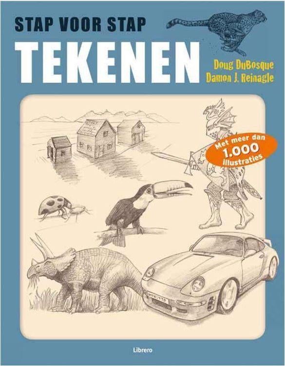 stap voor stap tekenen, Livres, Loisirs & Temps libre, Enlèvement, Comme neuf, Dessin et Peinture, Convient aux enfants