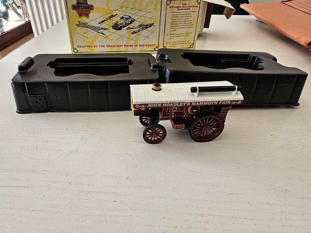 Matchbox-modellen van vroeger: Fowler B6 Showman's Engine ui, Ophalen of Verzenden, Matchbox