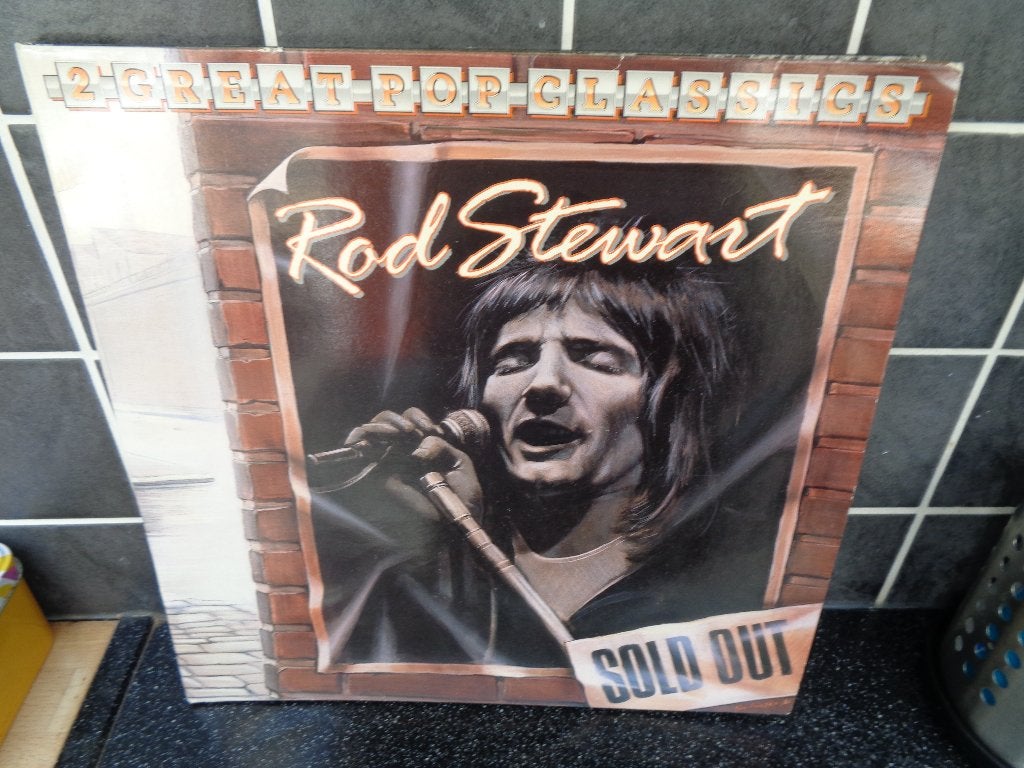 Rod Stewart 2-LP "2 Great Pop Classics" [Nederland-1987], Cd's en Dvd's, Vinyl | Pop, Beschermende buitenhoes, Complilatie, Fotohoes